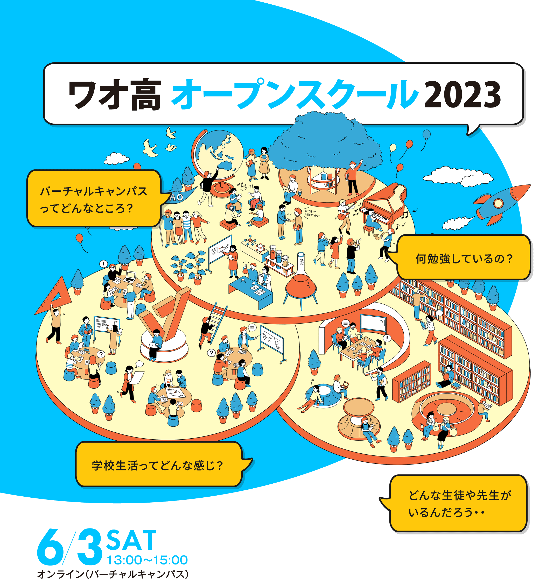 ワオ高校オープンスクール2023