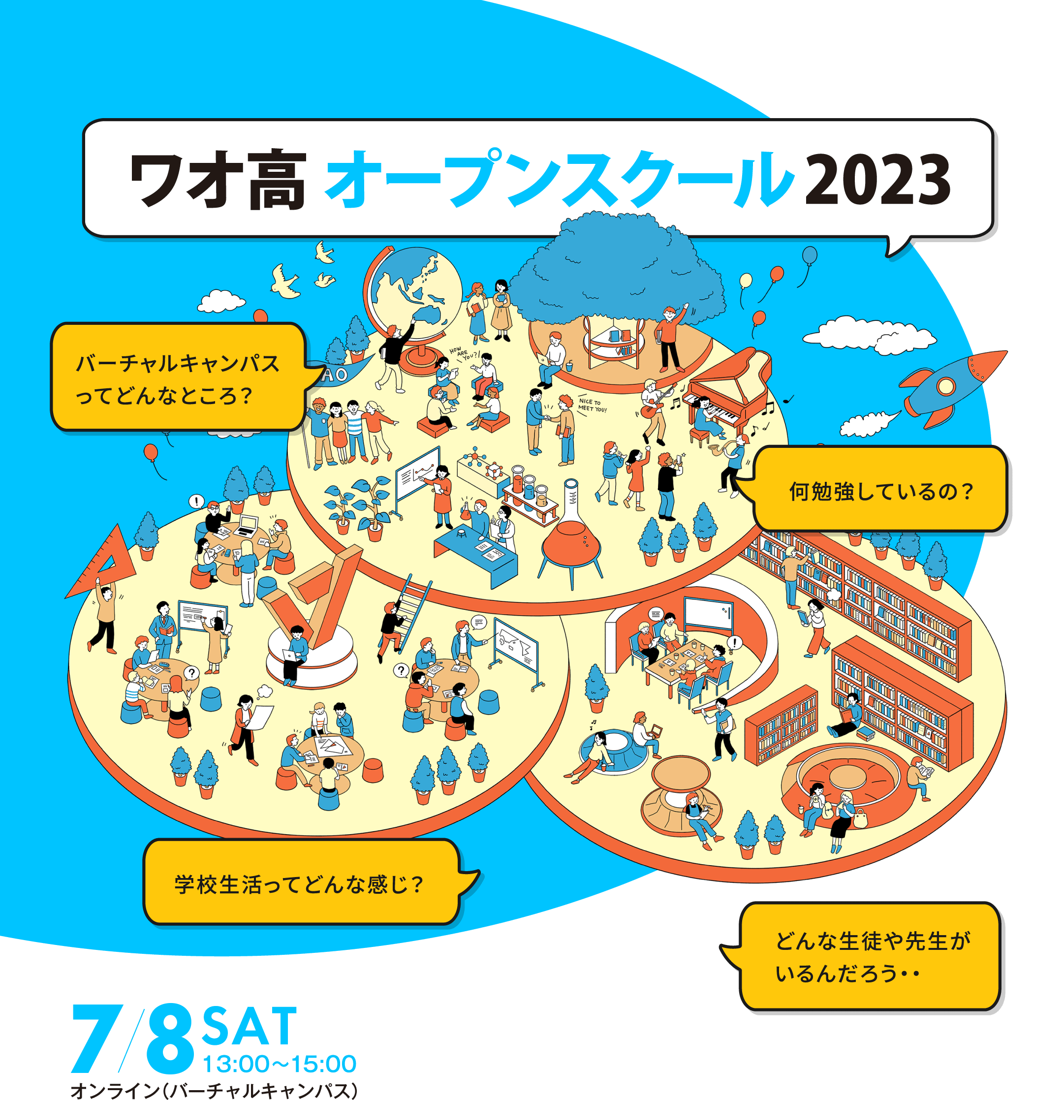 ワオ高校オープンスクール2023