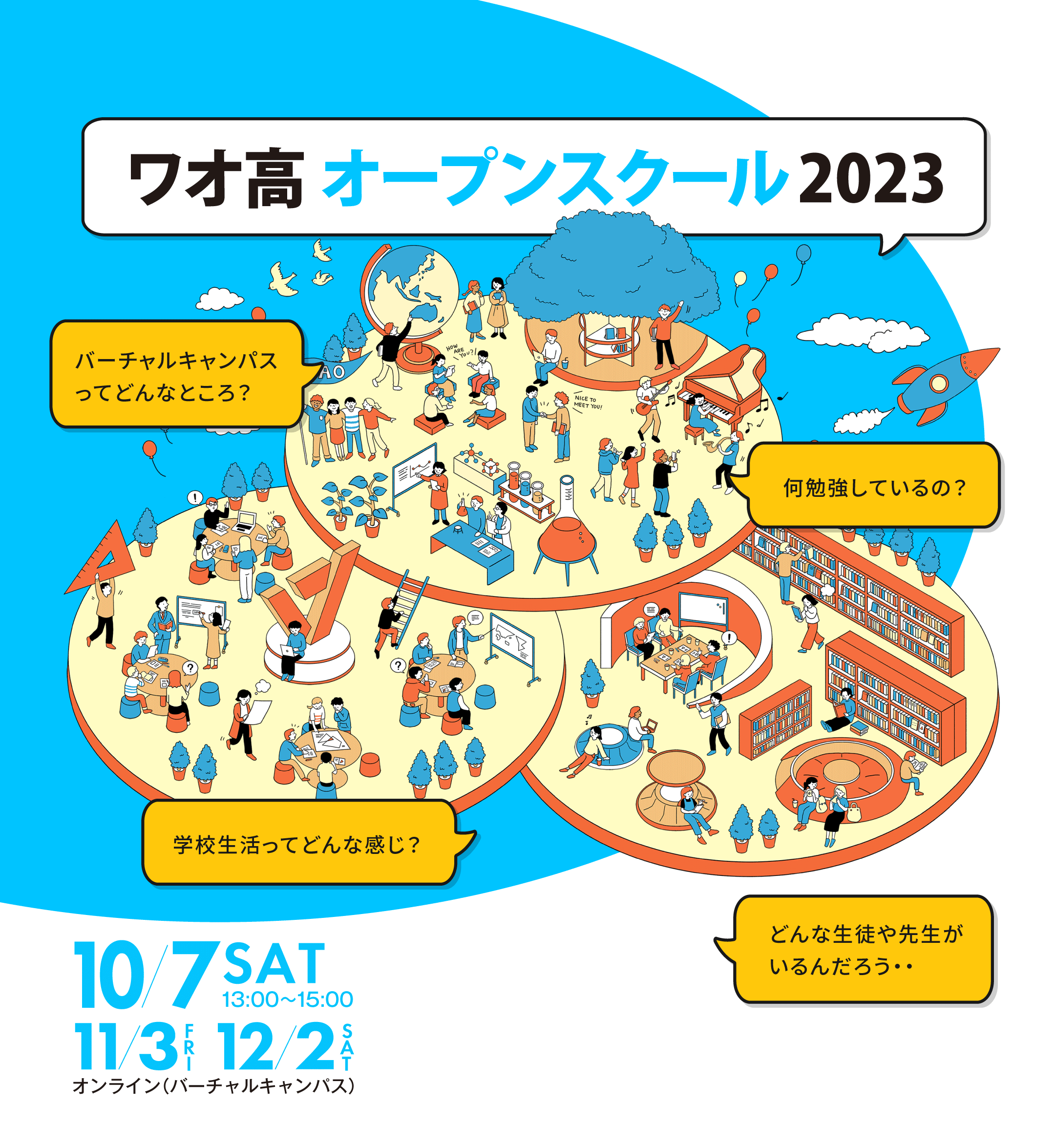 ワオ高校オープンスクール2023